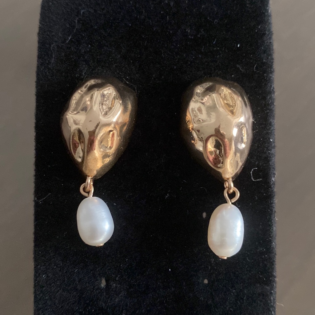 Drop Gold Pearl Earrings Nordstrom 22$